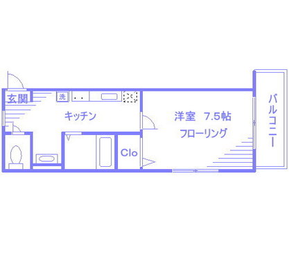 つくばエクスプレス賃貸マンション・1K