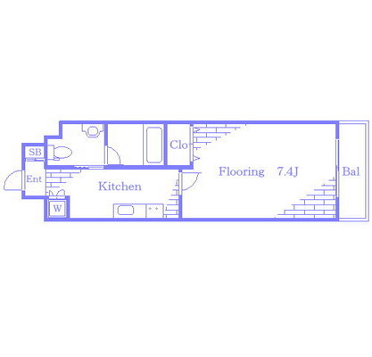 つくばエクスプレス賃貸マンション・1K