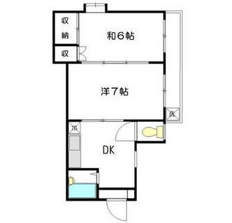 東京都足立区千住龍田町 賃貸マンション 2DK