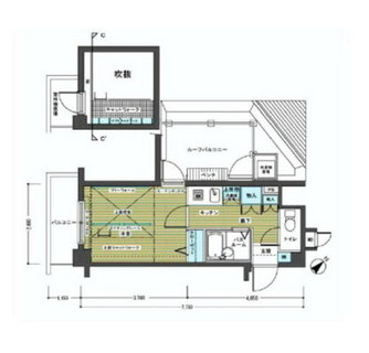 東京都墨田区東駒形２丁目 賃貸マンション 1K