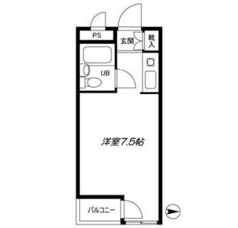 東京都台東区松が谷４丁目 賃貸マンション 1R