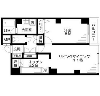 東京都台東区鳥越２丁目 賃貸マンション 1LDK