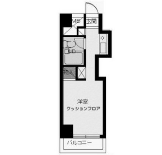 東京都台東区千束３丁目 賃貸マンション 1R