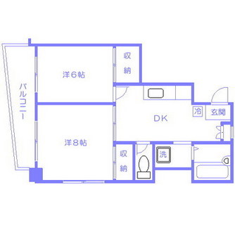 東京都台東区松が谷４丁目 賃貸マンション 2DK