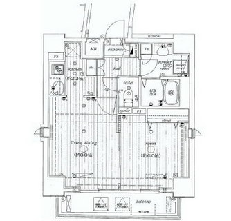 東京都台東区清川２丁目 賃貸マンション 1LDK