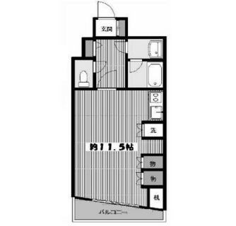 東京都台東区浅草３丁目 賃貸マンション 1R