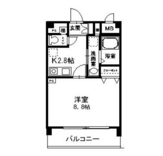 東京都足立区綾瀬４丁目 賃貸マンション 1K