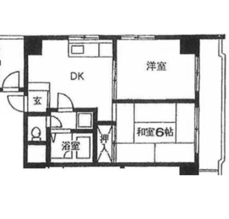 東京都台東区千束１丁目 賃貸マンション 2DK