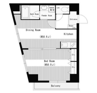 東京都千代田区岩本町２丁目 賃貸マンション 1LDK