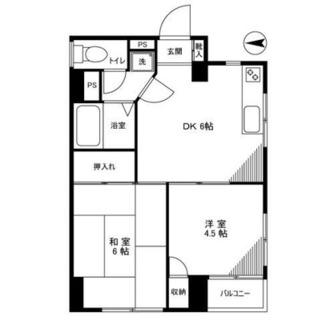 東京都台東区三筋１丁目 賃貸マンション 2DK