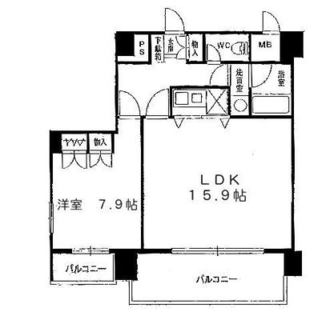 東京都台東区東上野２丁目 賃貸マンション 1LDK