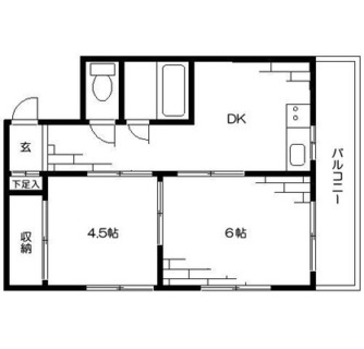 東京都台東区日本堤２丁目 賃貸マンション 2DK