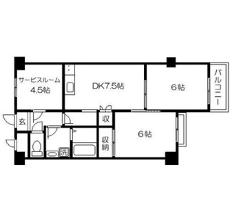 東京都足立区千住仲町 賃貸マンション 2SDK