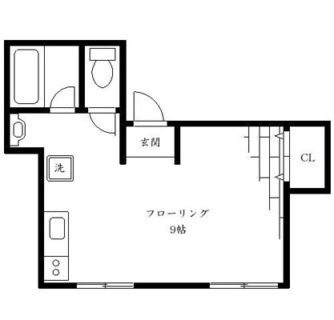 東京都台東区日本堤２丁目 賃貸アパート 1R