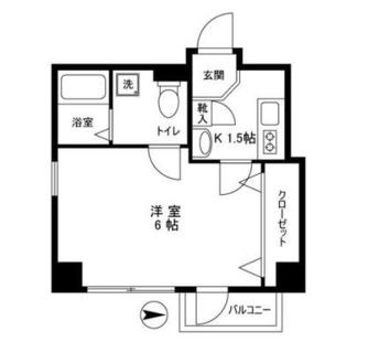 東京都台東区元浅草３丁目 賃貸マンション 1K