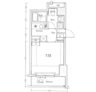 東京都台東区清川２丁目 賃貸マンション 1K