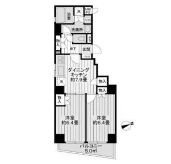 東京都台東区花川戸２丁目 賃貸マンション 2DK