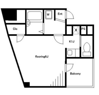 東京都足立区千住中居町 賃貸マンション 1K